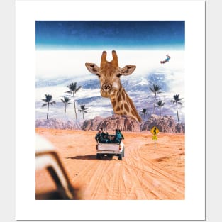 Giraffe land -  Artwork Posters and Art